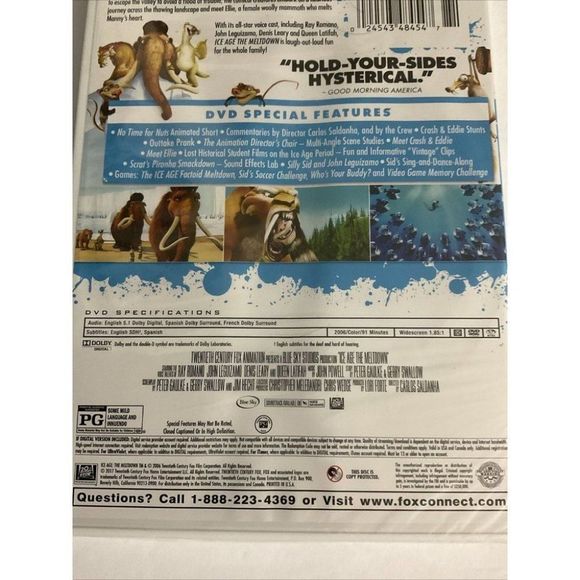 Ice Age: The Meltdown (DVD) BRAND NEW Sealed 2006 - Picture 5 of 5